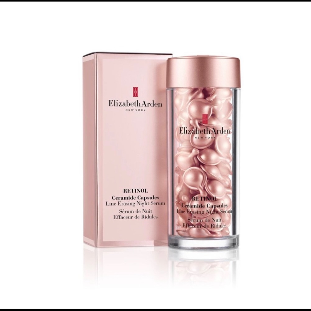 Elizabeth Arden Retinol Ceramide Capsules Line Erasing Night Serum - 60 Pieces